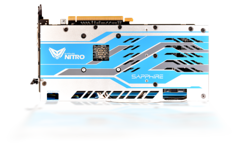 NITRO+ RX 580 8G G5 SPECIAL EDITION Blue Graphic Card