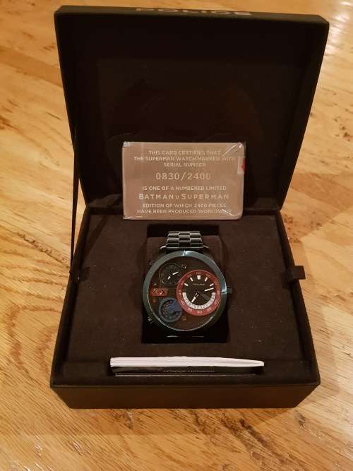 Batman vs Superman Police watch