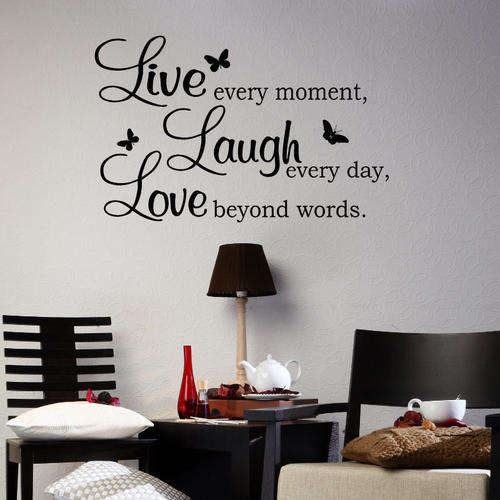 Live every moment decal - FREE SHIPPING!!