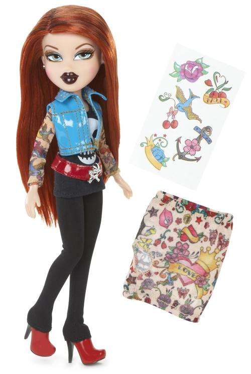 BRATZ - R' Totally tattooed- ** Original Doll**
