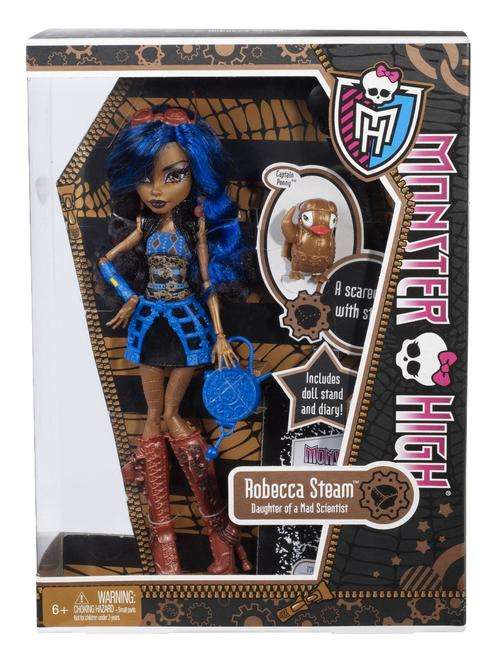 Original Monster high- Robecca Steam.. imported
