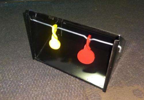 DOUBLE steel Pellet Trap uses steel spin targets for air rifles *** MADE IN SA***