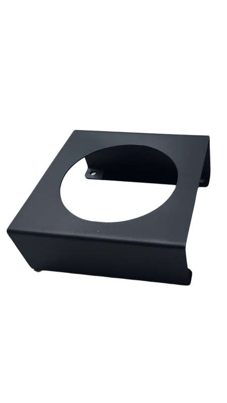 Single hole steel trailer light bracket (painted)
