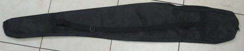 Pvc Rifle Bag Non Padded Black, side pocket + sling