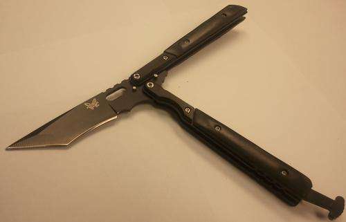 Butterfly Knife Tanto Blade benchmade