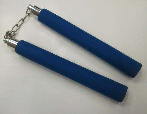 Foam training Nunchucks Blue