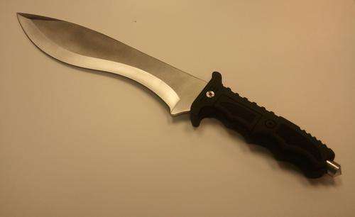New Fixed Blade Skinning Knife + Sheath