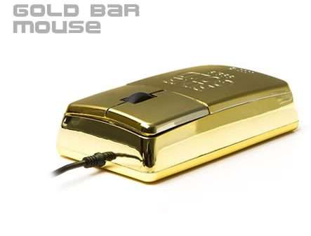 Usb Gold Bar Mouse