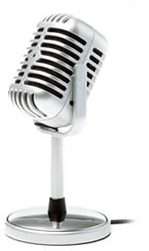 Retro Microphone (use with skype, msn etc)