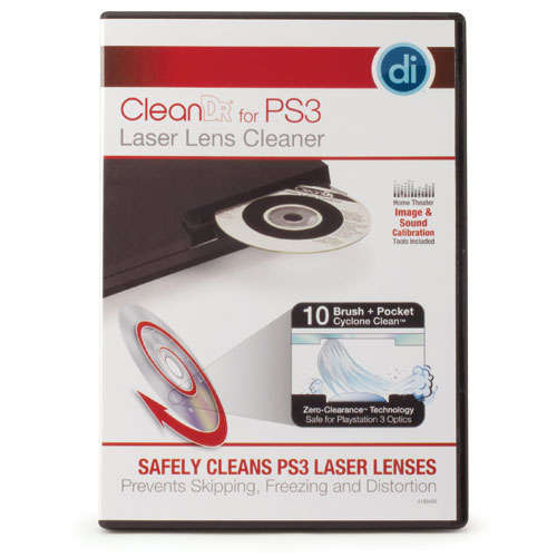 Gaming Console Lens Cleaner works with dvd and blu ray lens as well
