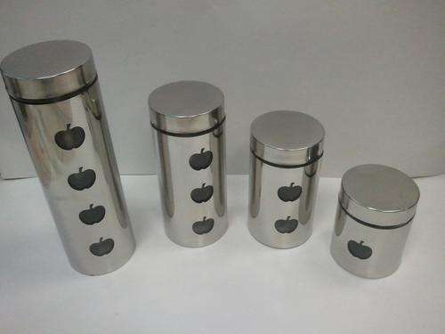 Kitchen Storage bottles glass 4pc