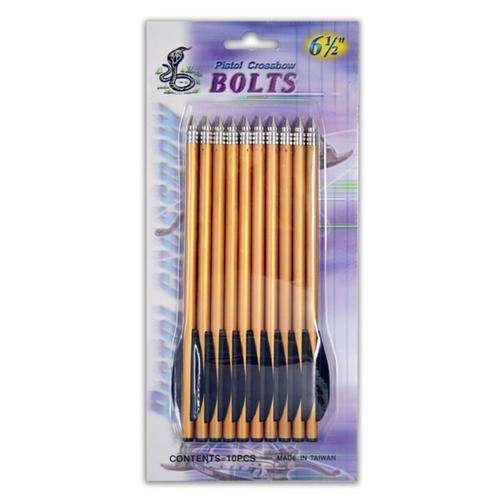 6.5" Crossbow Bolts Alluminium x 10 pack