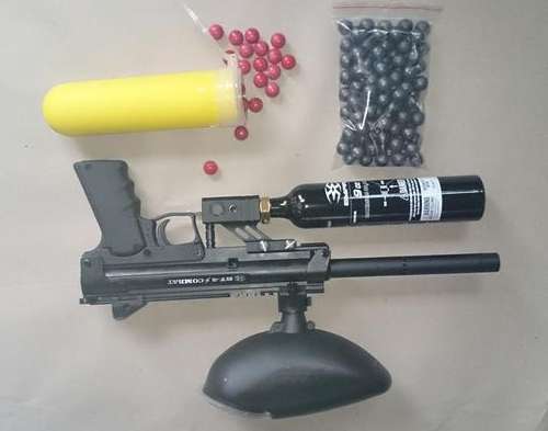 BT Slice Self Defense Kit (inc pepperballs, solid balls, gas tank & feeder)