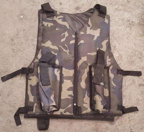 Paintball Tactical Vest Padded Camo