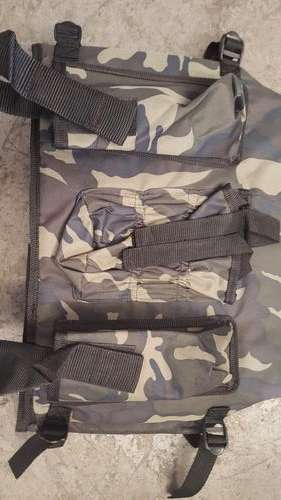Paintball Tactical Vest Padded Camo