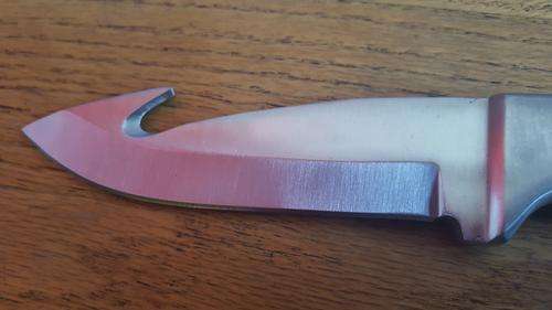 Fixed Blade Skinning Knife with Sheath