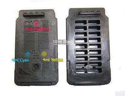 Canon 445 / 445XL / 440 / 440XL Black refill kit. 3 - 6 refills - Easy to use