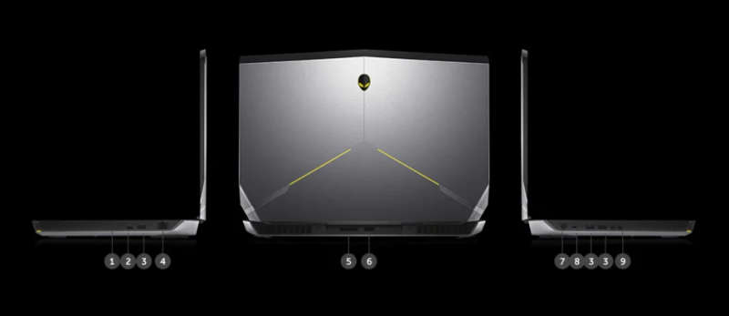 Monster Alienware Gaming Laptop - 8GB GTX Graphics - i7 Quad Core - 16GB - 256GB SSD + 1TB HDD
