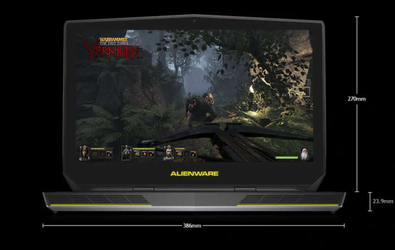 Monster Alienware Gaming Laptop - 8GB GTX Graphics - i7 Quad Core - 16GB - 256GB SSD + 1TB HDD