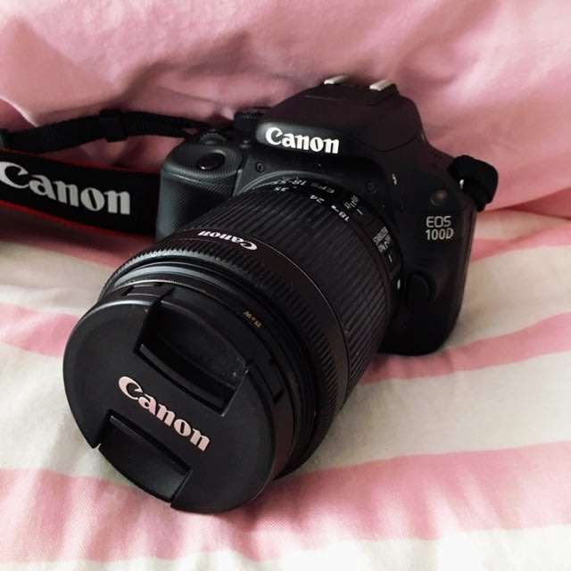 Canon EOS 100D with EFS 18-55mm lens