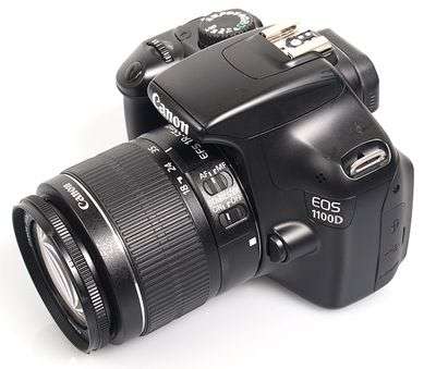 Canon 1100D with lens - Charger and Battery Included