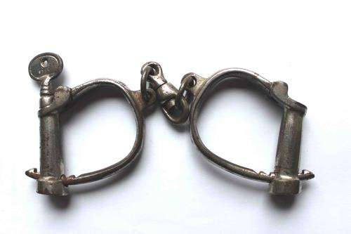Vintage SAP Handcuffs circa 1950's - 1960's