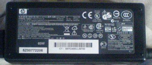 Hp laptop power supply 213350-001