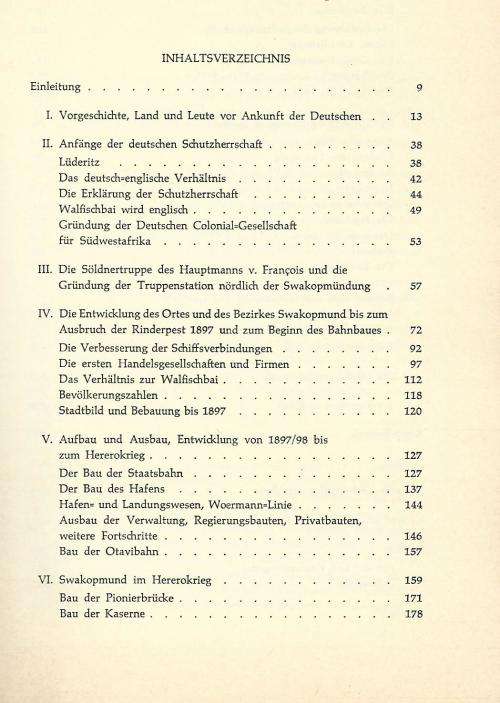 Das alte Swakopmund 1892 - 1919. - Hulda Ruatenberg.  1967.