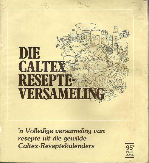 Die Caltex resepte versameling. ca 1982.