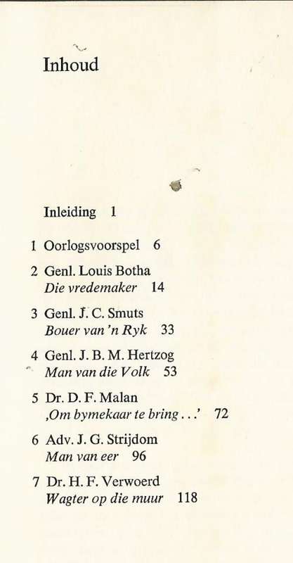 Ons eerste ses premiers - Piet Meiring.