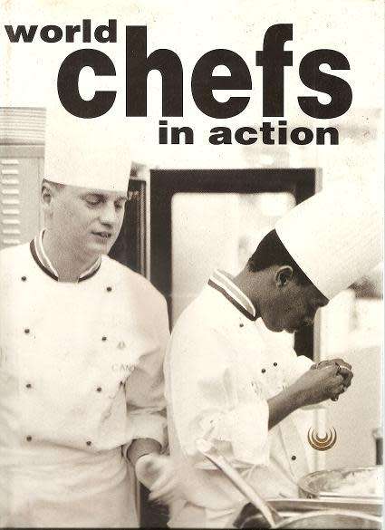 World Chefs in Action - Editorial Director Christine Cashmore. Beautiful book.