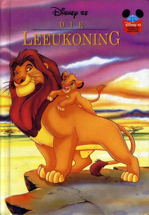 Die Leeukoning. Disney. Nuut.