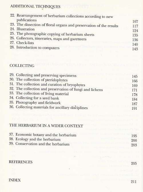 The Herbarium Handbook.  Almost new.