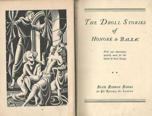 The Droll Stories of Honore de Balzac.