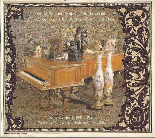 Auction Catalogue. Good 19th and 20th Century ltems. 1978.