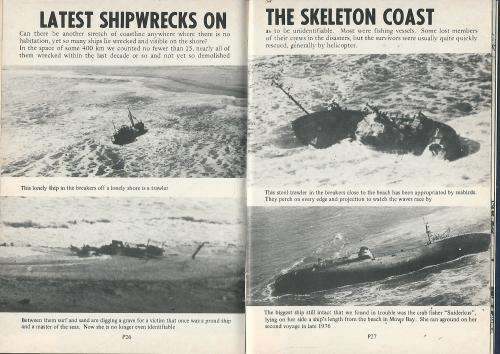 Skeleton Coast - John H Marsh. Re-print.