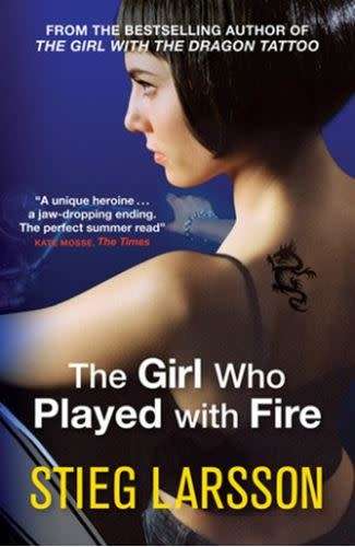 The Girl who Played with Fire - Stieg Larsson.