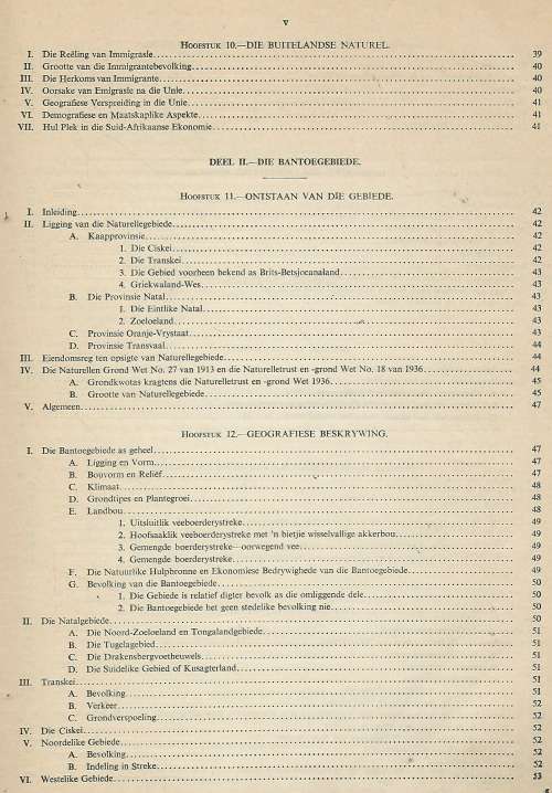 Kommissie vir die Sosio-Ekonomiese Ontwikkeling van die Bantoegebiede binne Unie van SA. 1955. RARE