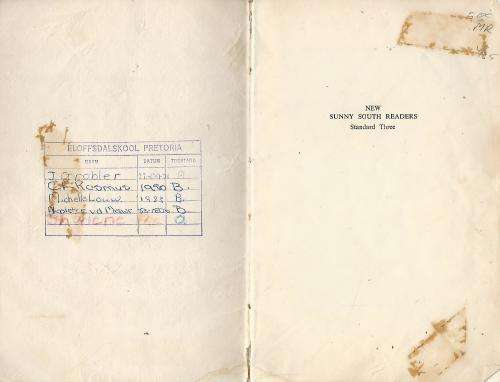 New Sunny South Readers for Standard III - Scarce