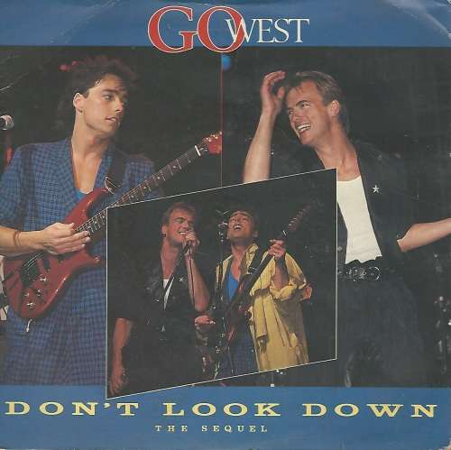 Go West. Don`t look down (The Sequel).  7` Single. With picture sleeve. UK.