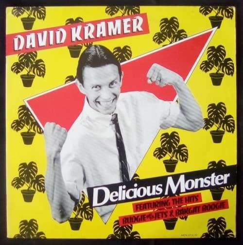 David Kramer. Delicious Monster. Vinyl LP. Near mint condition.