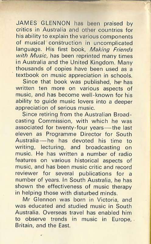 Understanding Music. James Glen.