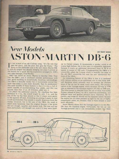 Road and Track. Magazine. Dec 1965. VW 1300 Beetle. Jim Clark, Colin Chapman.