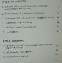 Semantiese Bedrog. Rudolf Buitendach. Aanslag teen die Afrikanervolk. SKAARS.
