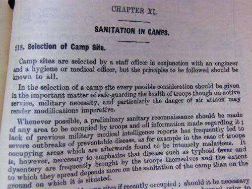 Handbook of Military Hygiene. 1939. Union Defence Force. RARE!!