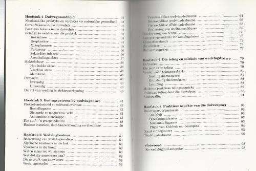 Wedvlugduiwe - die praktyk.  Ernest Pawson. Nuut.