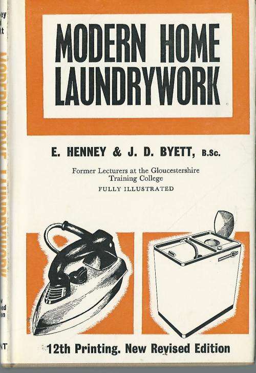 Modern Home Laundrywork. Vintage. Collectable.