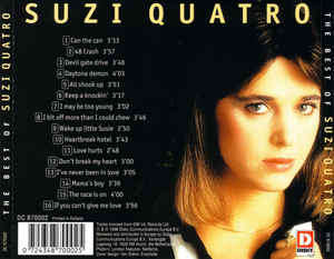 The Best of Suzi Quatro. Import.