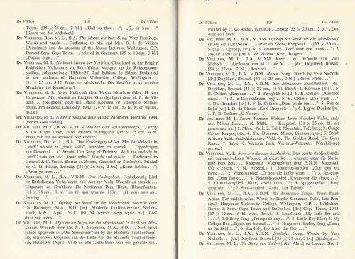 Suid Afrikaanse Musiek-bibliografie - F.Z. van der Merwe.