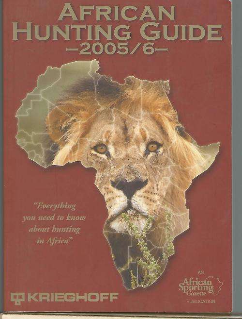 African Hunting Guide. Excellent condition.